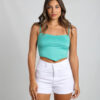Art. Sh-06 | Short Blanco Aika Doblado Rigido