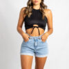 Art. Sh-93 | Short Nevado Aika Claro Doblado Rigido