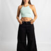 Art. 689 | Mega Wide Leg Negro Rigido