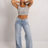 Art. 702 | Wide Leg Nevado Tiro Medio