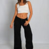 Art. 738 | Wide Leg Negro Rigido TB