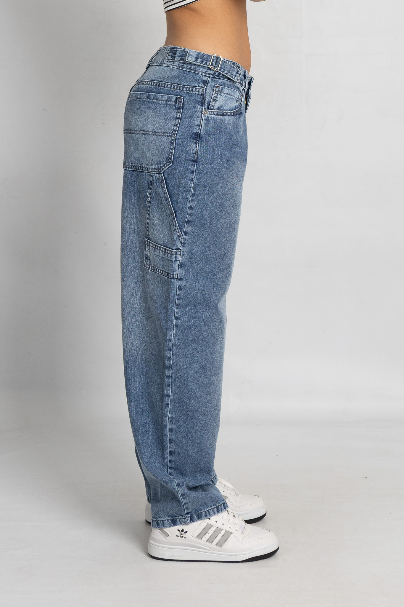 Art. 750 | Baggy Carpintero Nevado Oscuro H/Gris