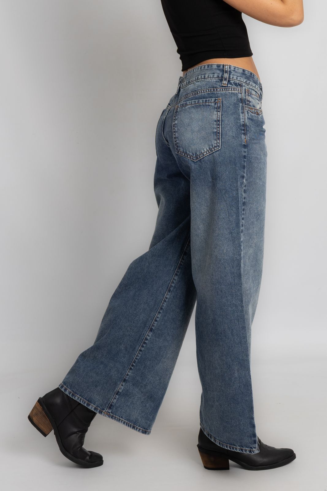 Art. 770 l Mega Wide Leg Oxido Tiro Medio H/N