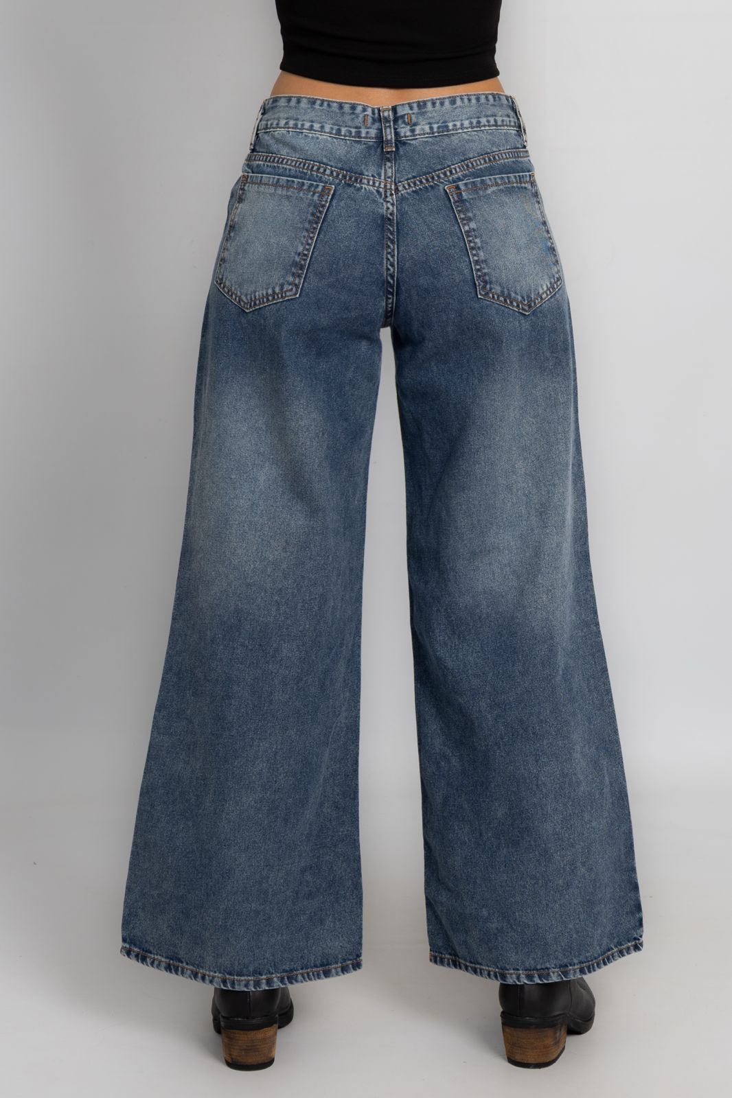 Art. 770 l Mega Wide Leg Oxido Tiro Medio H/N