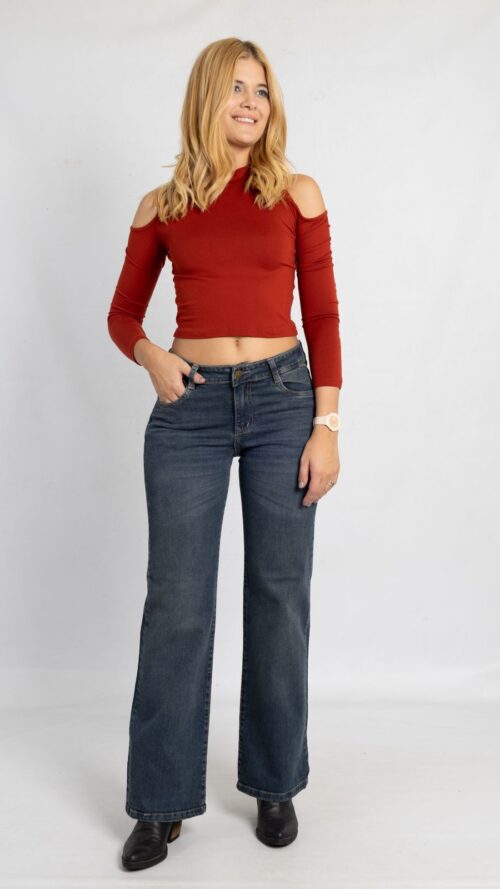 Art. 776 l Wide Leg Oxido Elastizado H/B