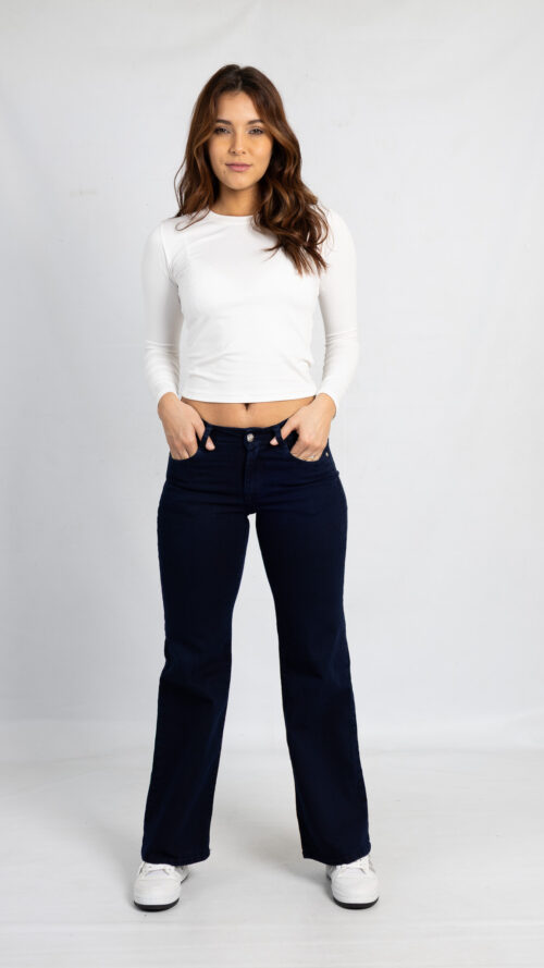 Art. 780 l Wide Leg Colegial Elastizado