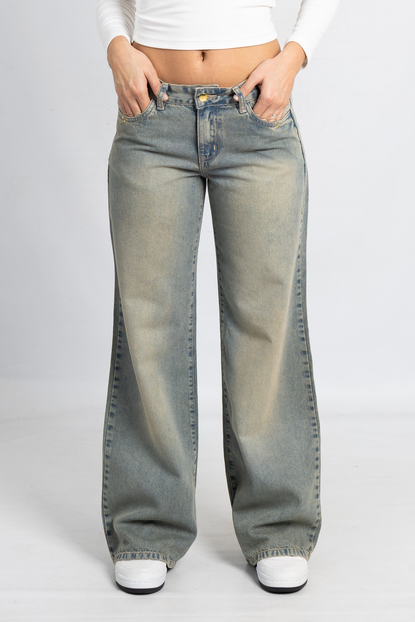 Art. 787 l Wide Leg Matizado x H/Beige XIME
