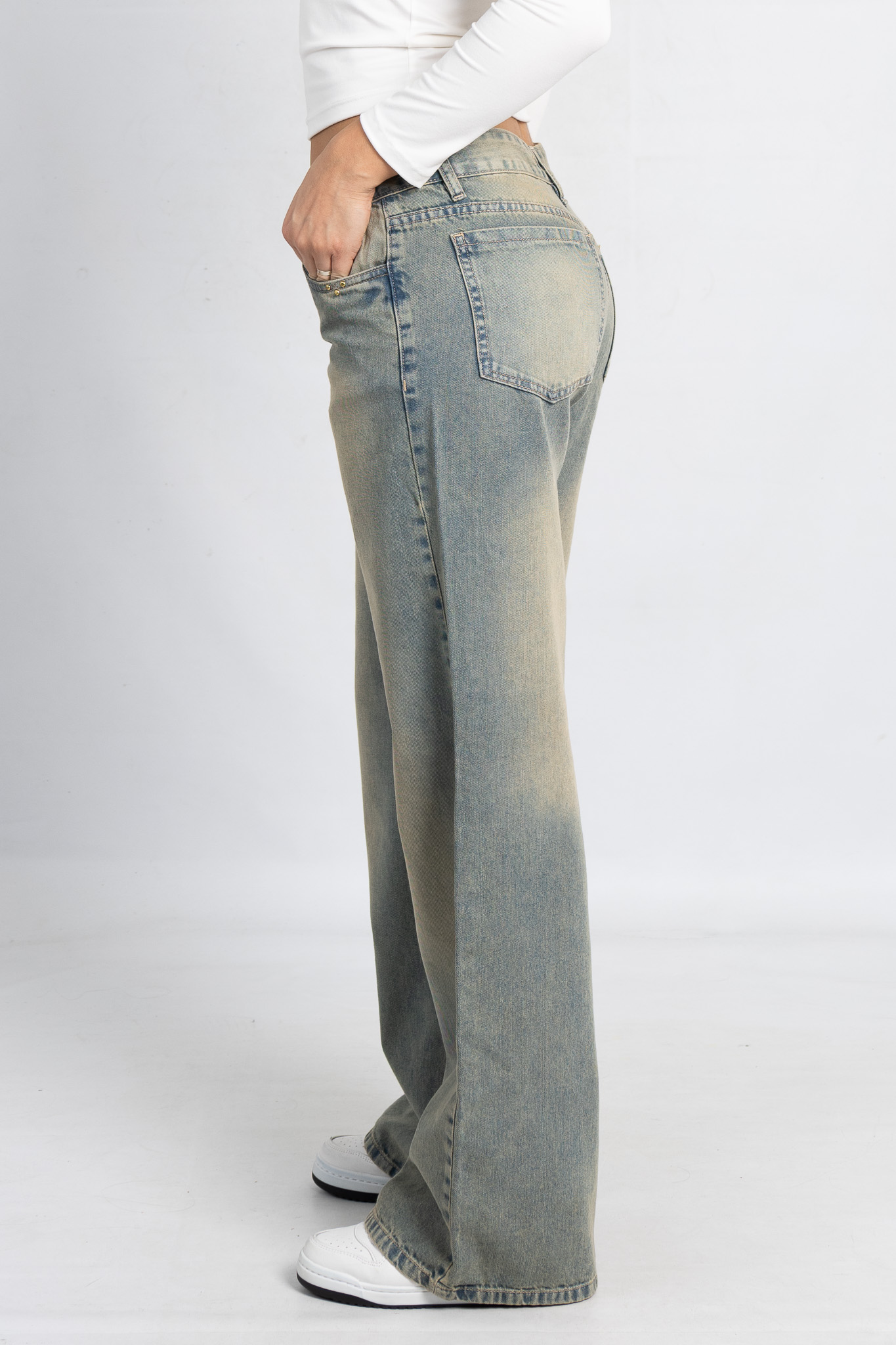 Art. 787 l Wide Leg Matizado x H/Beige XIME