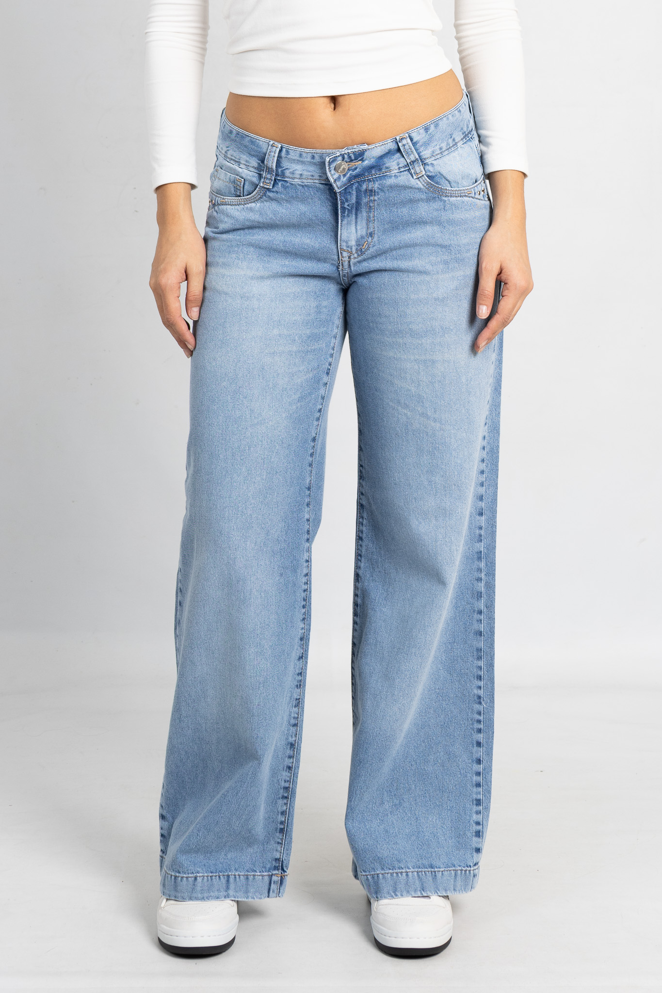 Art. 790 l Wide Leg Victoria Nevado Ruedo Ancho H/B