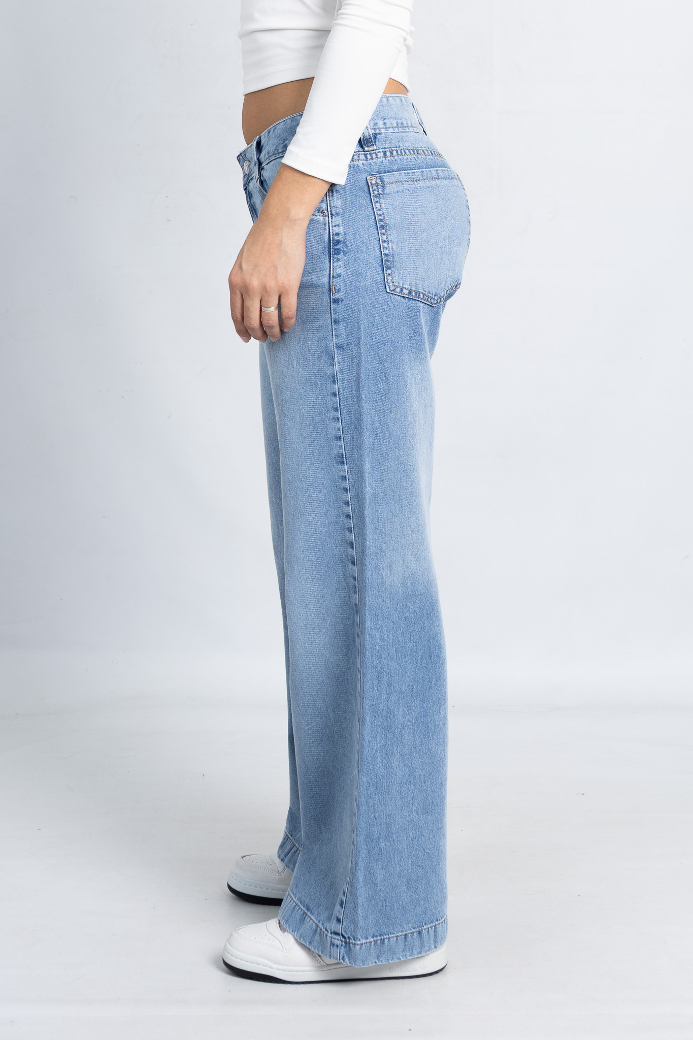 Art. 790 l Wide Leg Victoria Nevado Ruedo Ancho H/B