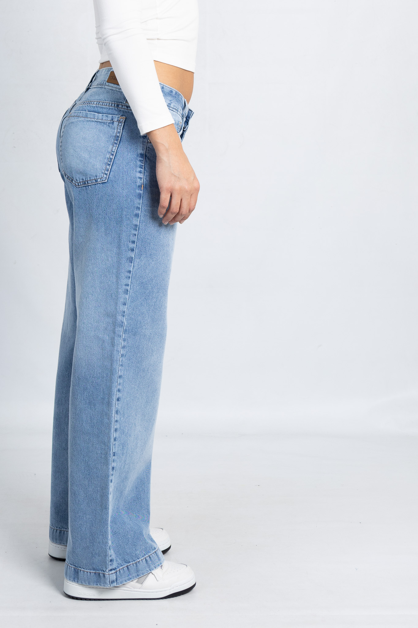 Art. 790 l Wide Leg Victoria Nevado Ruedo Ancho H/B