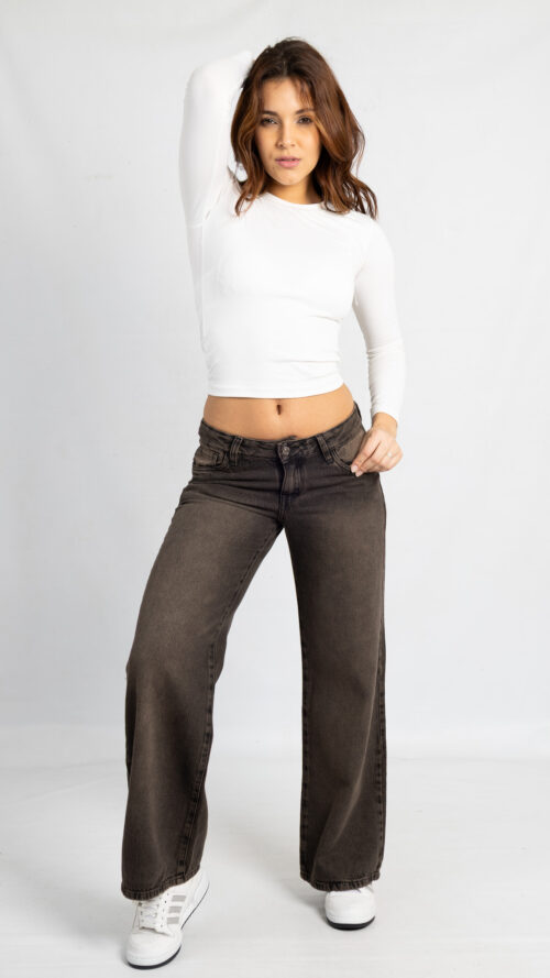 IMGL5739 Art. 786 l Wide Leg Chocolate Marron