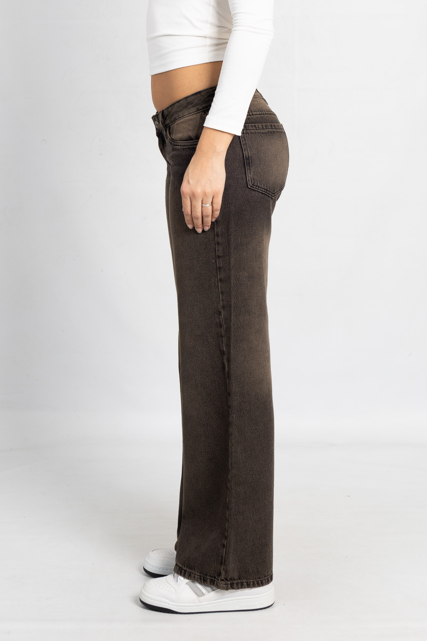 Art. 786 l Wide Leg Chocolate Marron