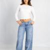 Art. 783 l Wide Leg Nevado Claro Tiro Bajo