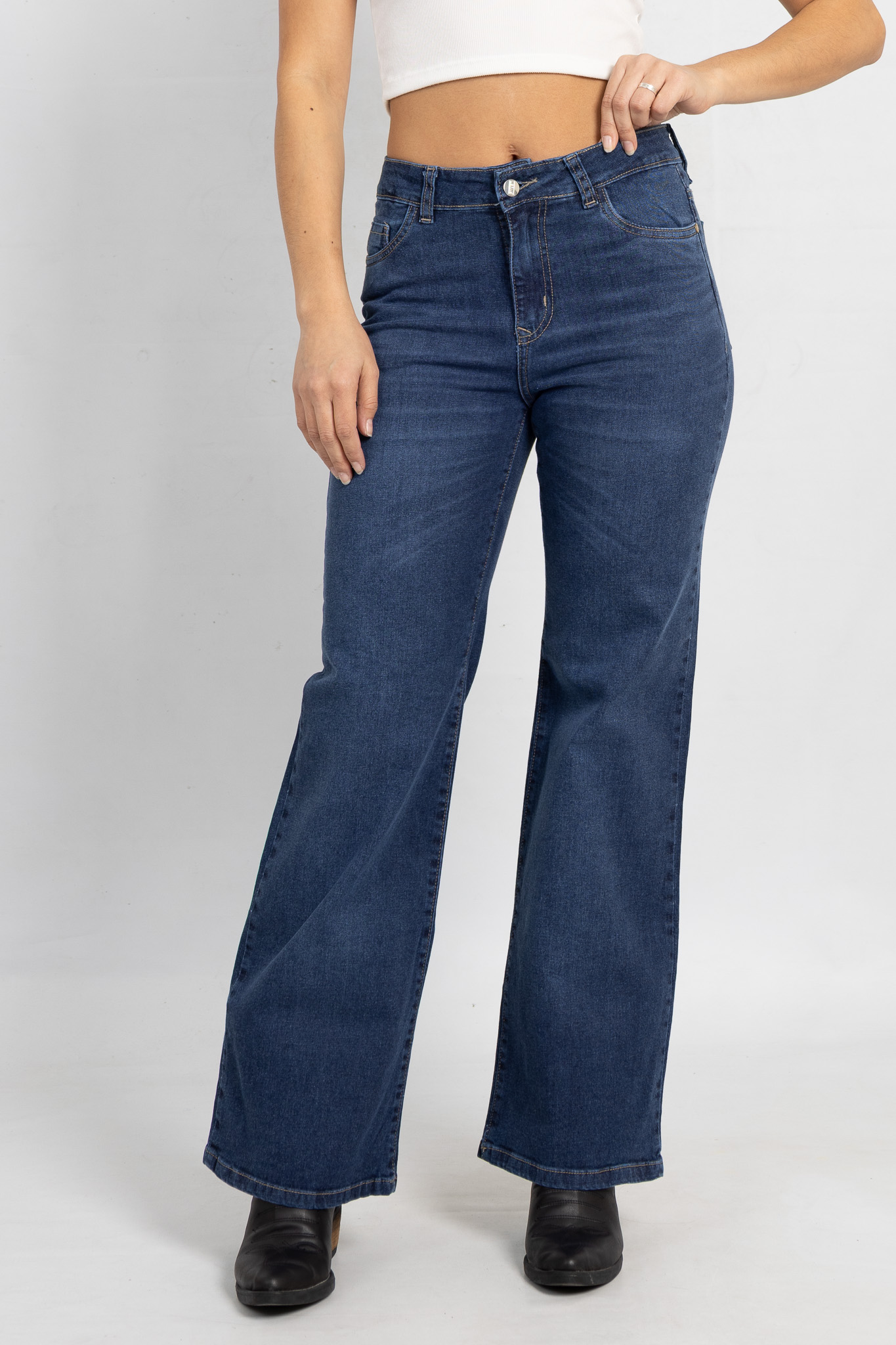 Art. 796 | Wide Leg Azul Elastizado
