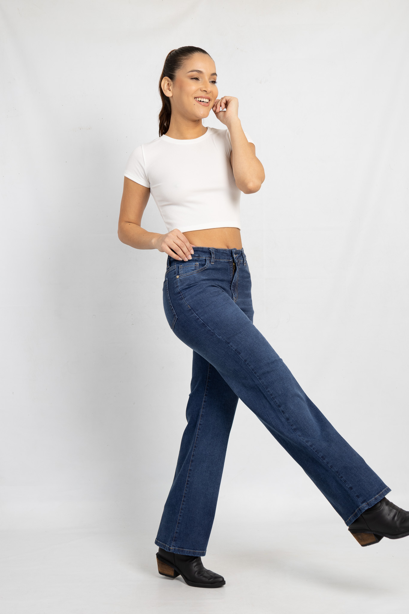Art. 796 | Wide Leg Azul Elastizado