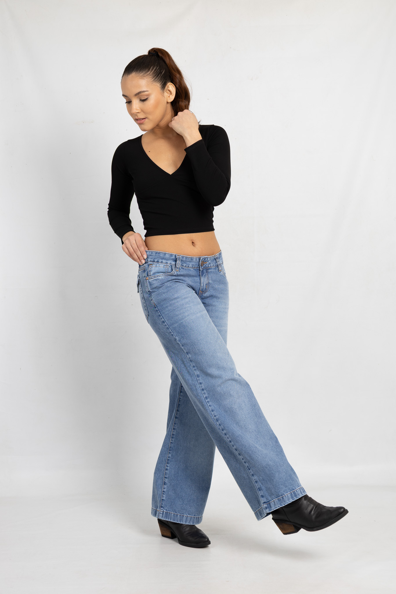 Art. 797 | Wide Leg Nevado Con Tapa Trasera