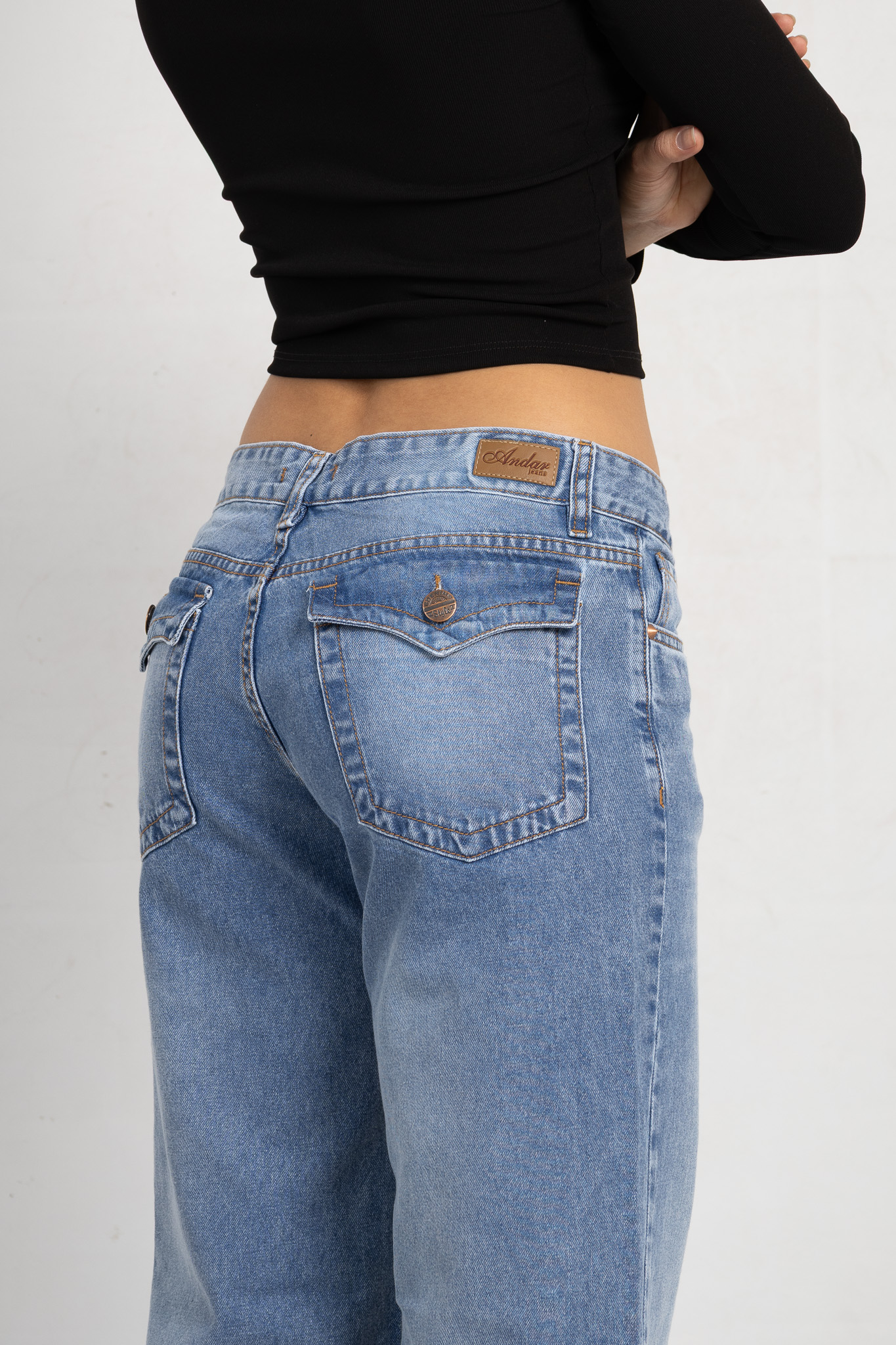 Art. 797 | Wide Leg Nevado Con Tapa Trasera