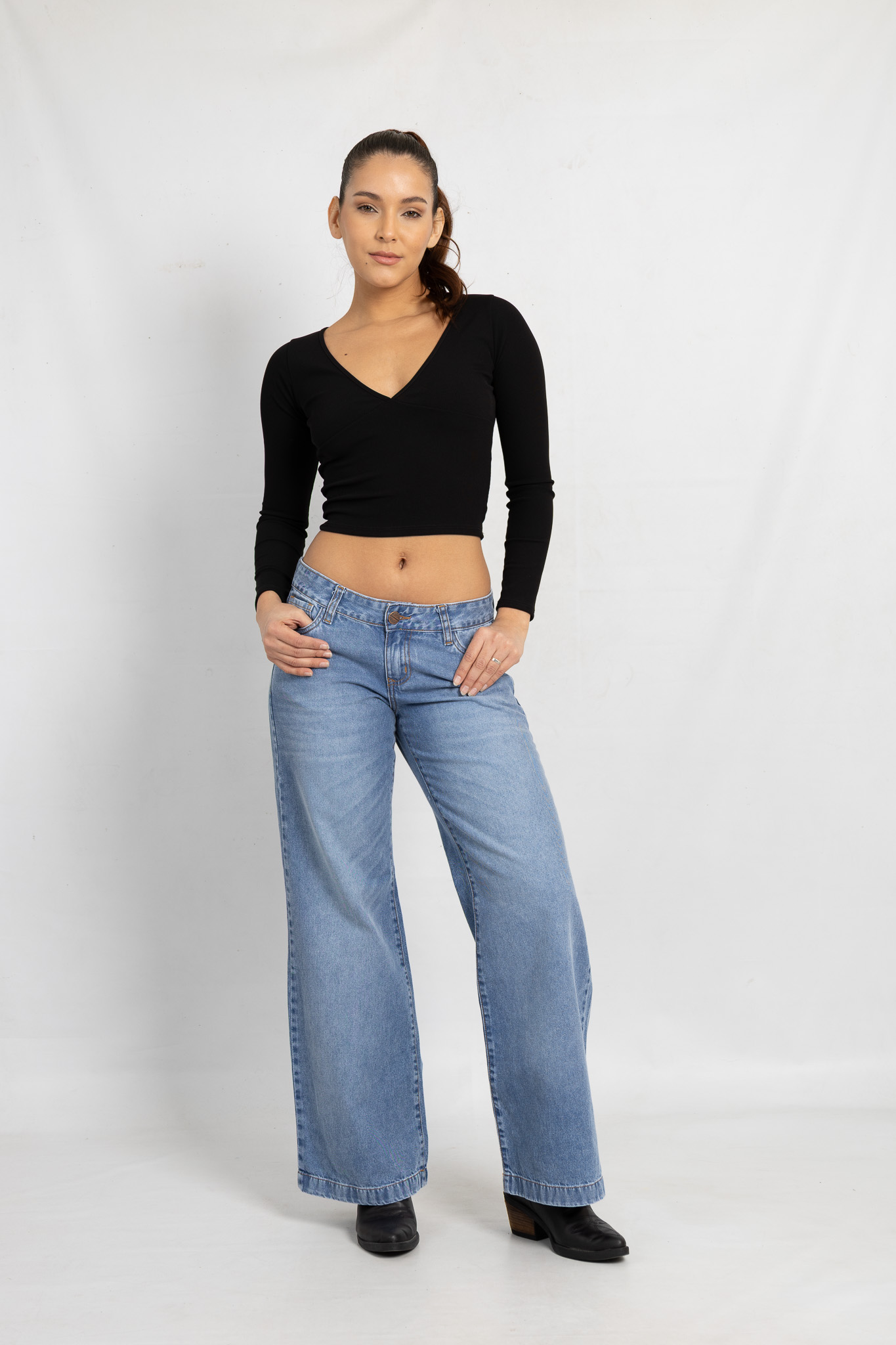 Art. 797 | Wide Leg Nevado Con Tapa Trasera