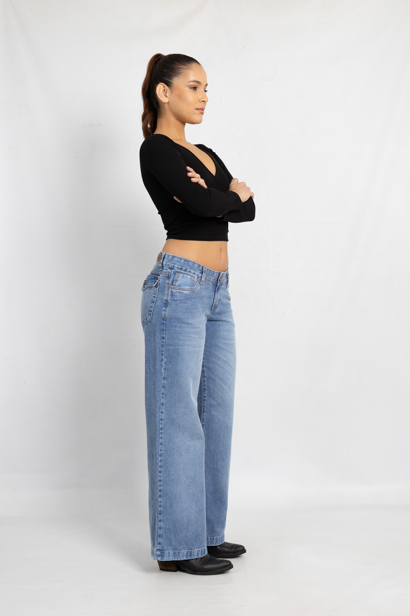 Art. 797 | Wide Leg Nevado Con Tapa Trasera
