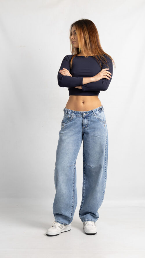 Art. 817 | Baggy Nevado C/Detalle bolsillo C/Hebilla