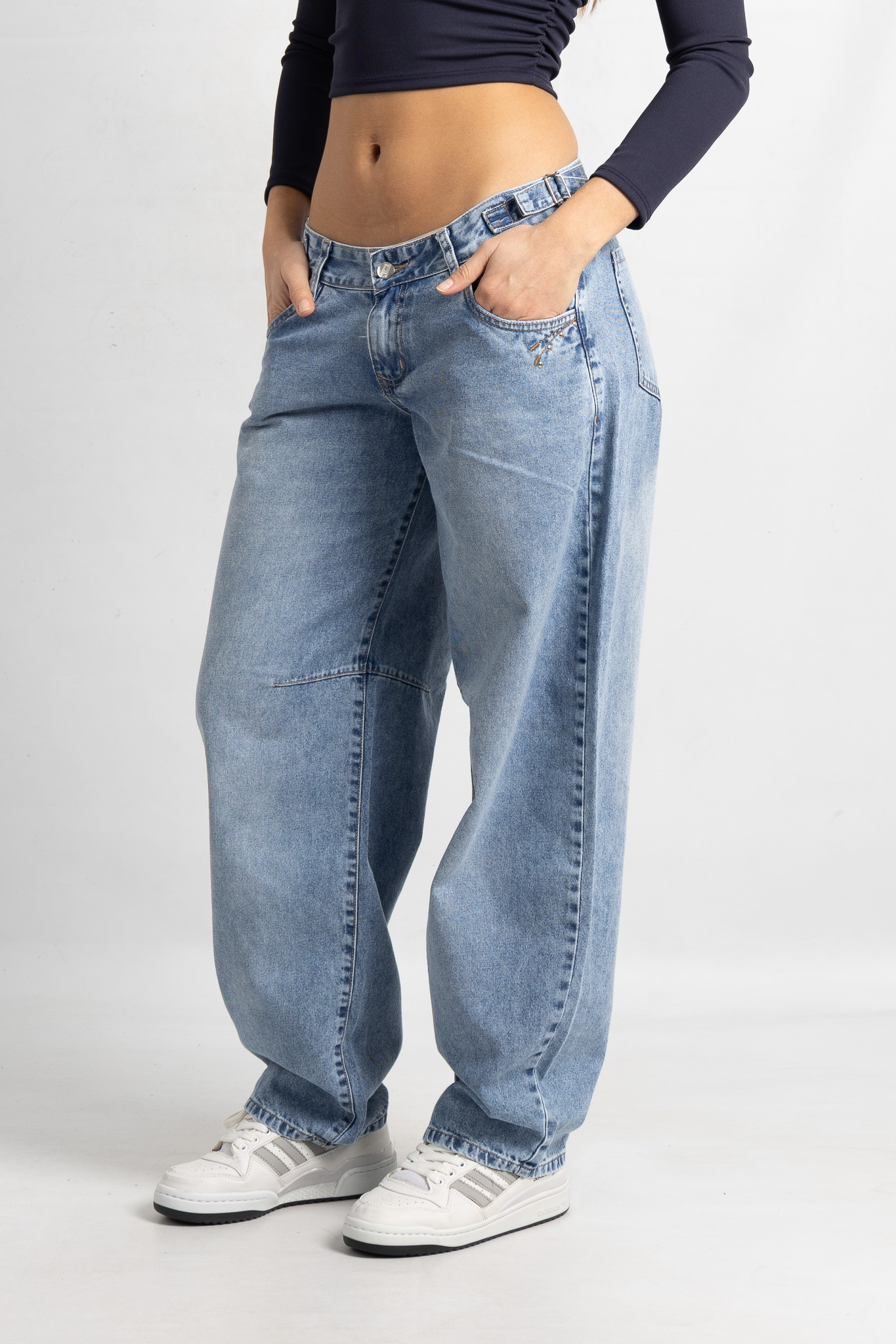 Art. 817 | Baggy Nevado C/Detalle bolsillo C/Hebilla