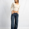 Art. 820 | Wide Leg Vani Oxido C/Tachas TB