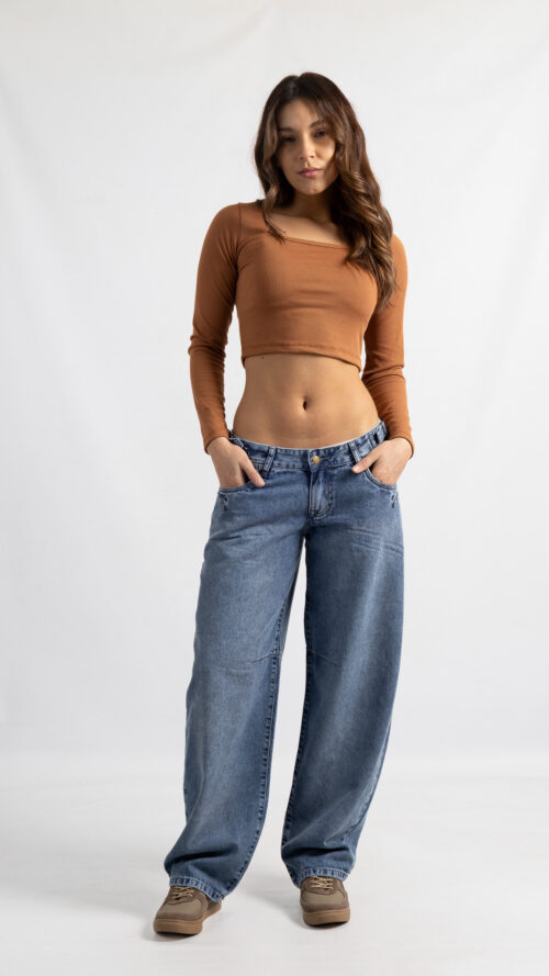 Art. 827 | Baggy Nevado C/Detalle Bolsillo H/Comb