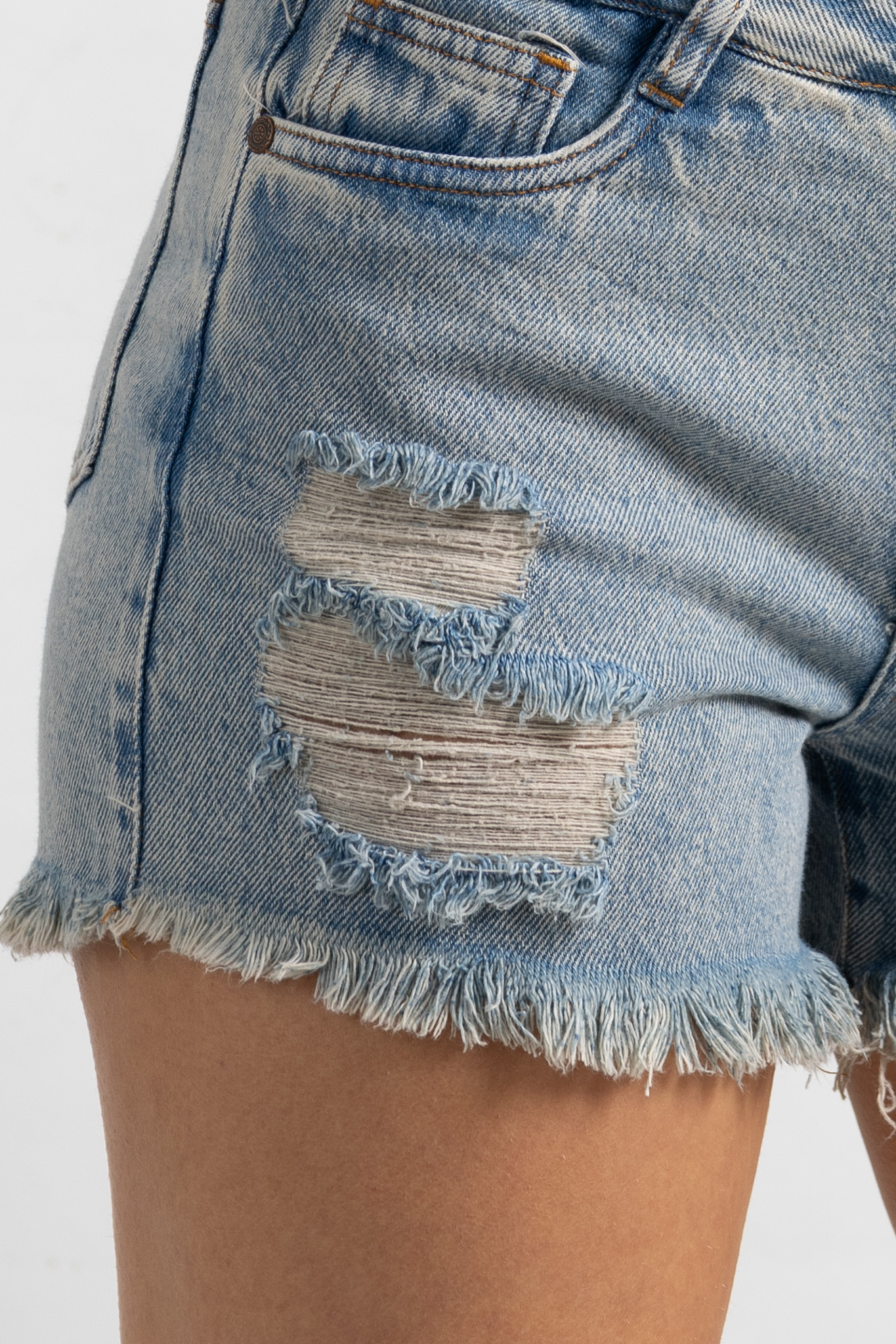 IMGL6900 Art. Sh-129 | Short Oxido Roto Tiro Alto H/N