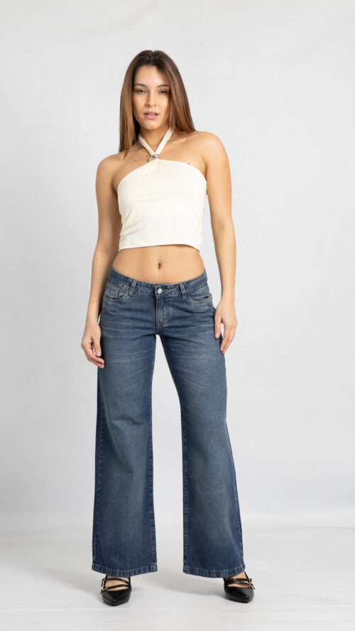 Art. 835 | Wide Leg Oxido Clasico H/Gris