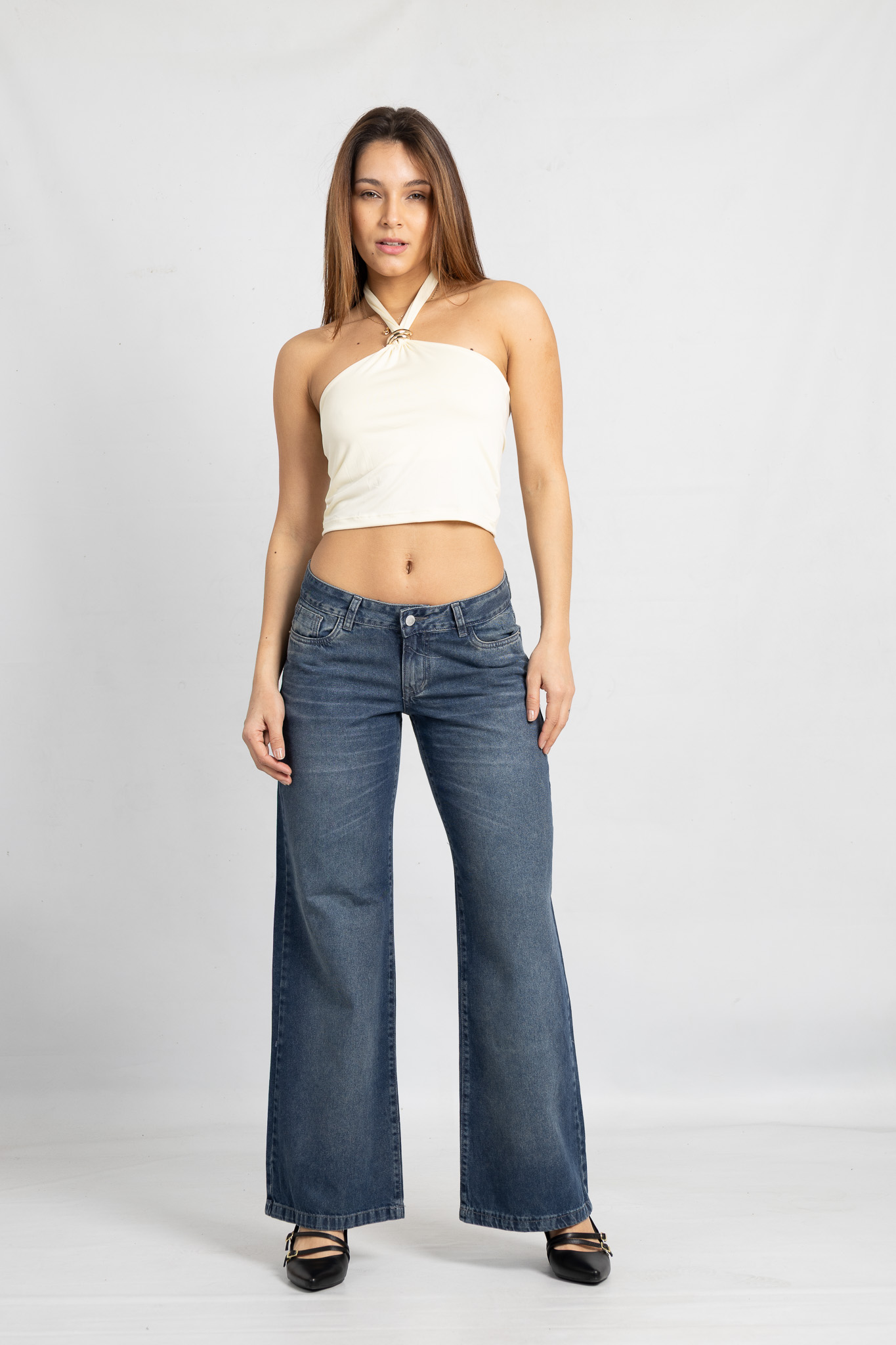 Art. 835 | Wide Leg Oxido Clasico H/Gris