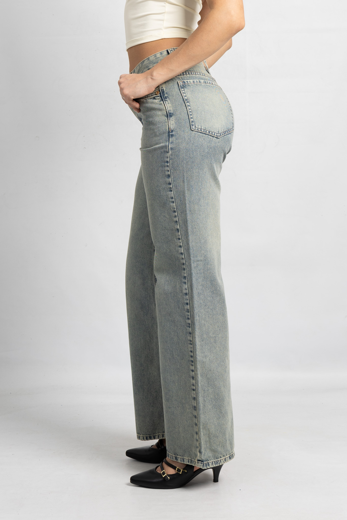 Art. 852 | Wide Leg Matizado H/B