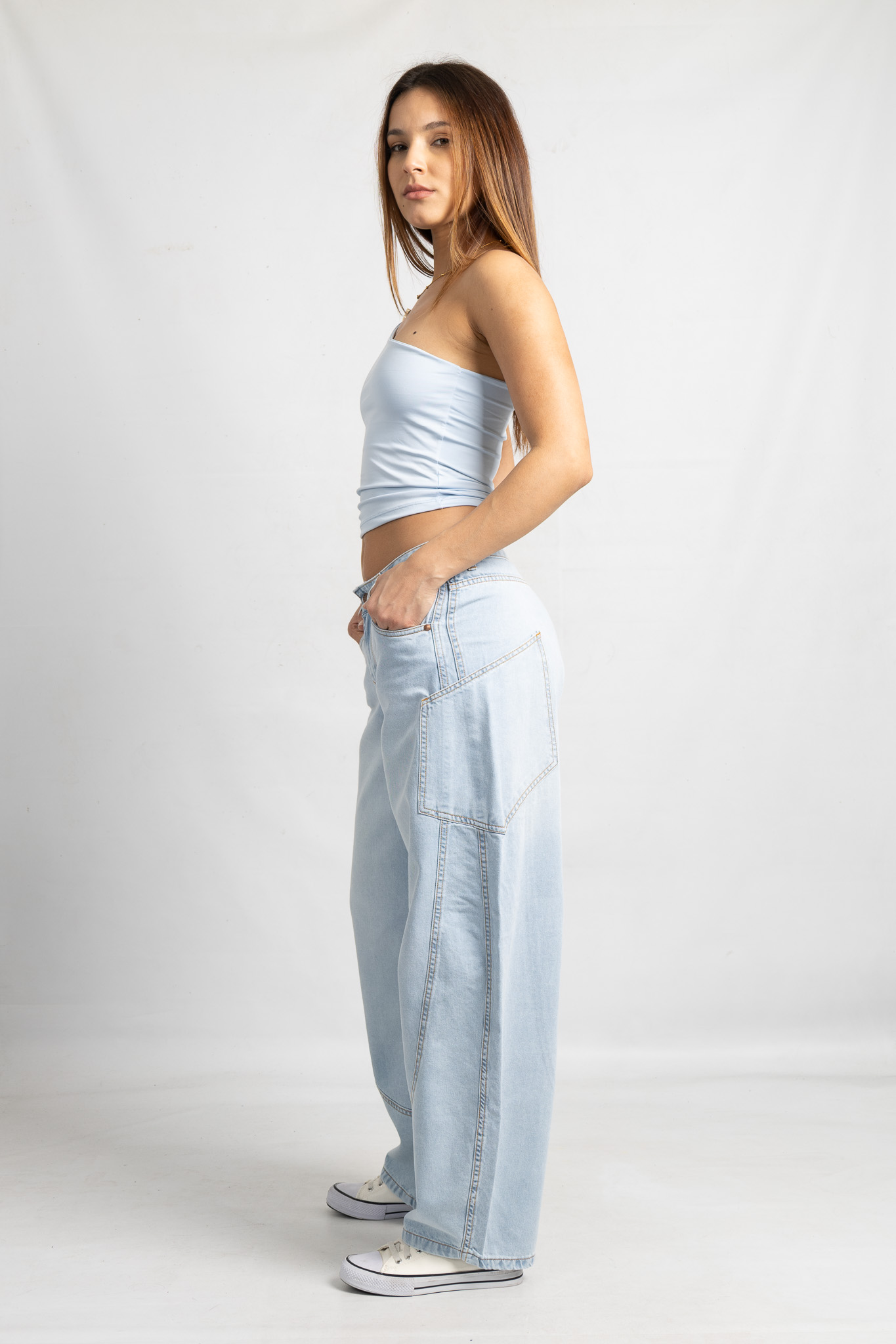 IMGL7489 Art. 846 | Baggy Nevado Bolsillo Asimetrico H/M