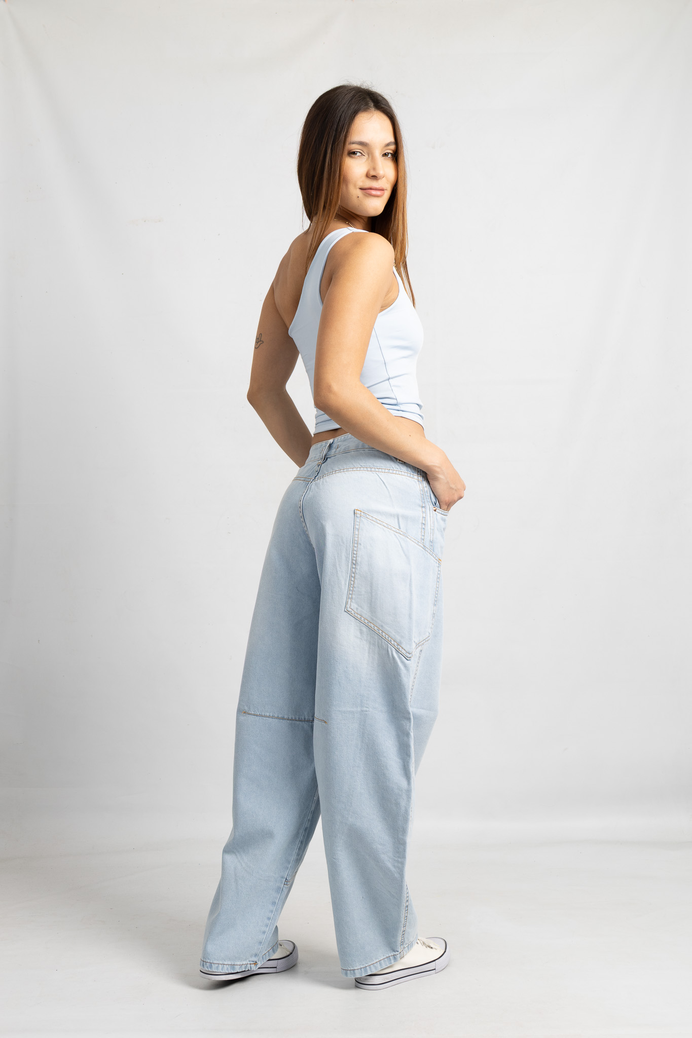 IMGL7491 Art. 846 | Baggy Nevado Bolsillo Asimetrico H/M