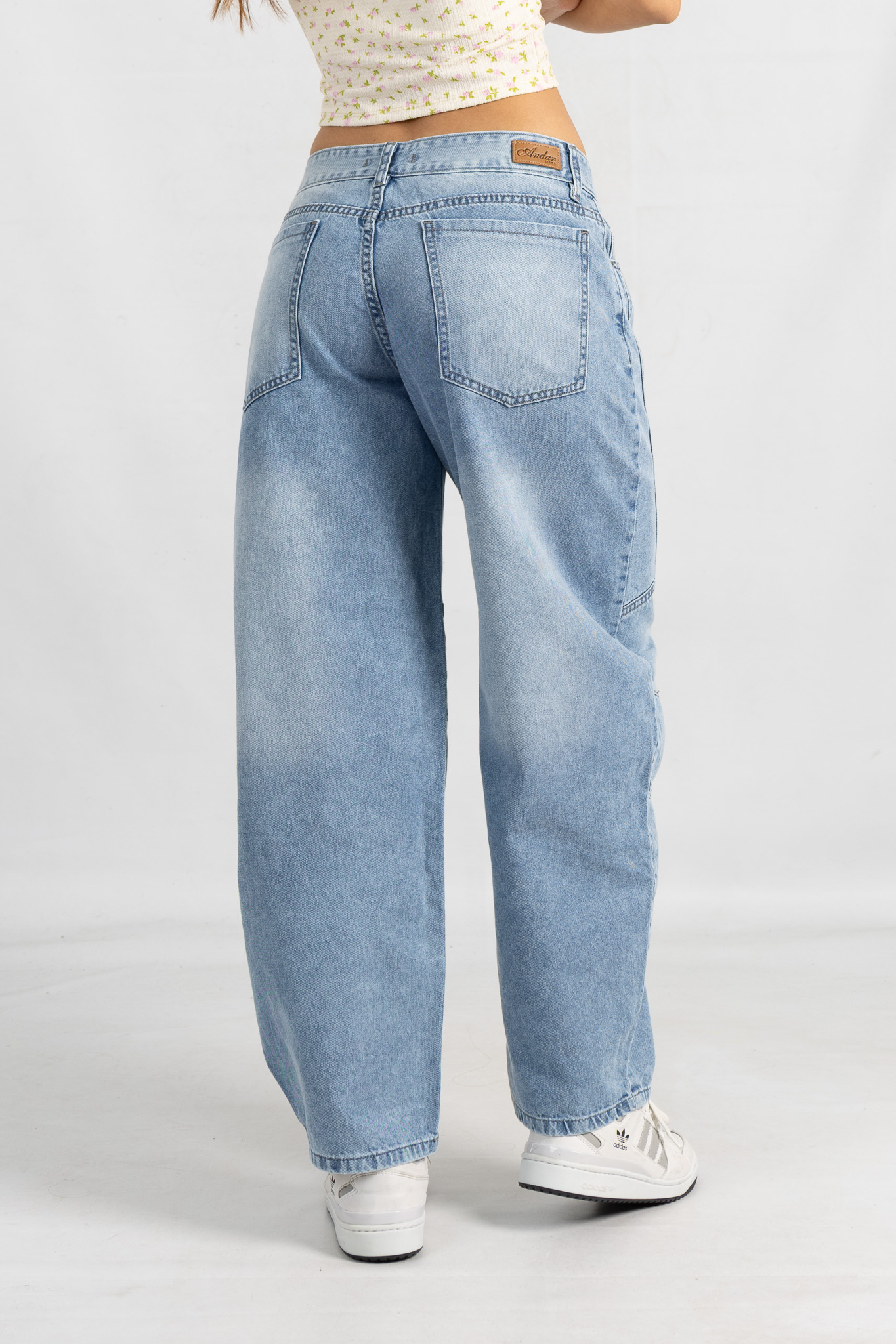 Art. 854 | Baggy Barrel Nevado H/Gris C/Pinza