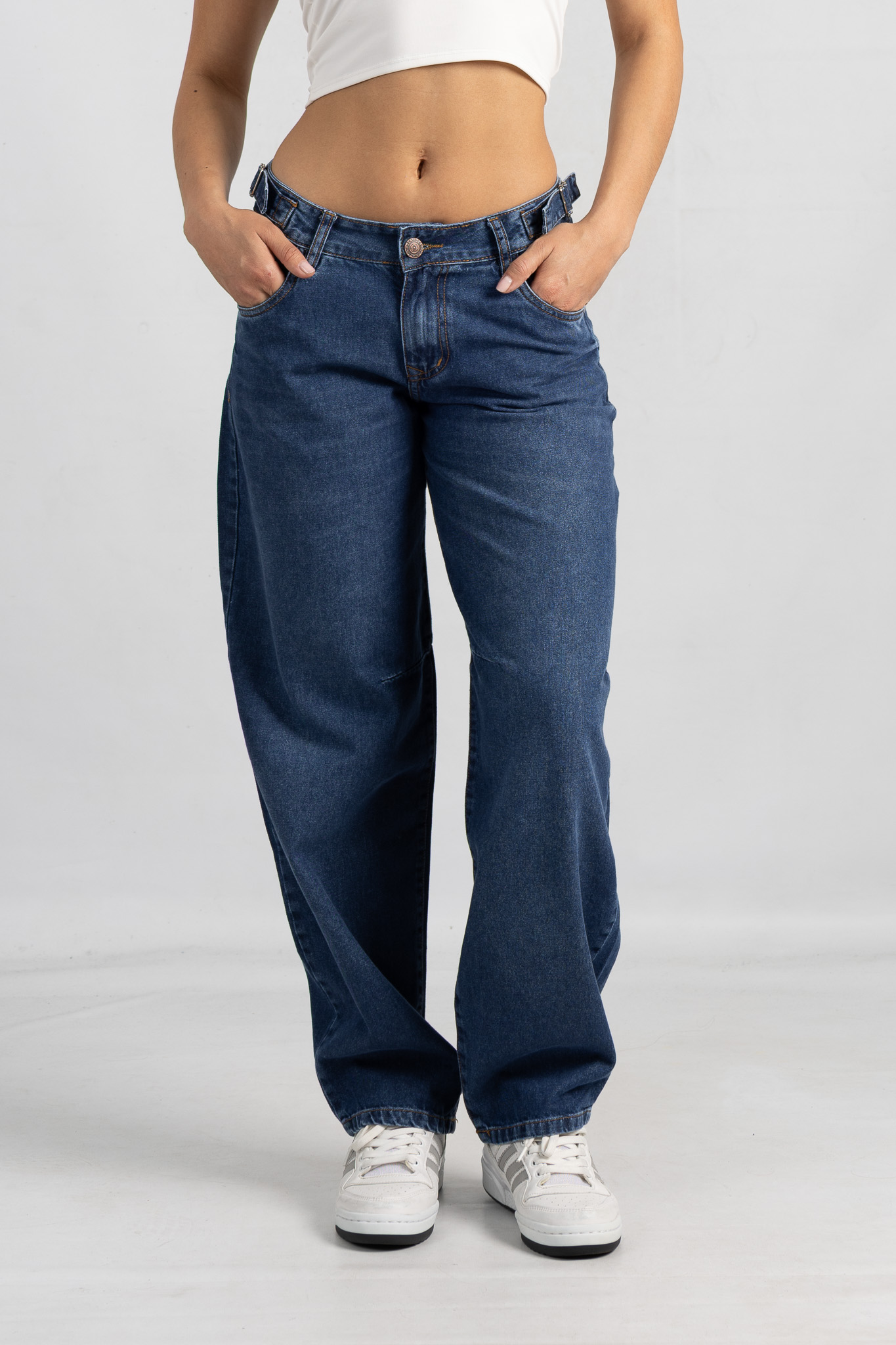 andar y versus jeans 21 de oct-026 Art. 866 | Baggy Nevado Oscuro C/Hebilla H/M