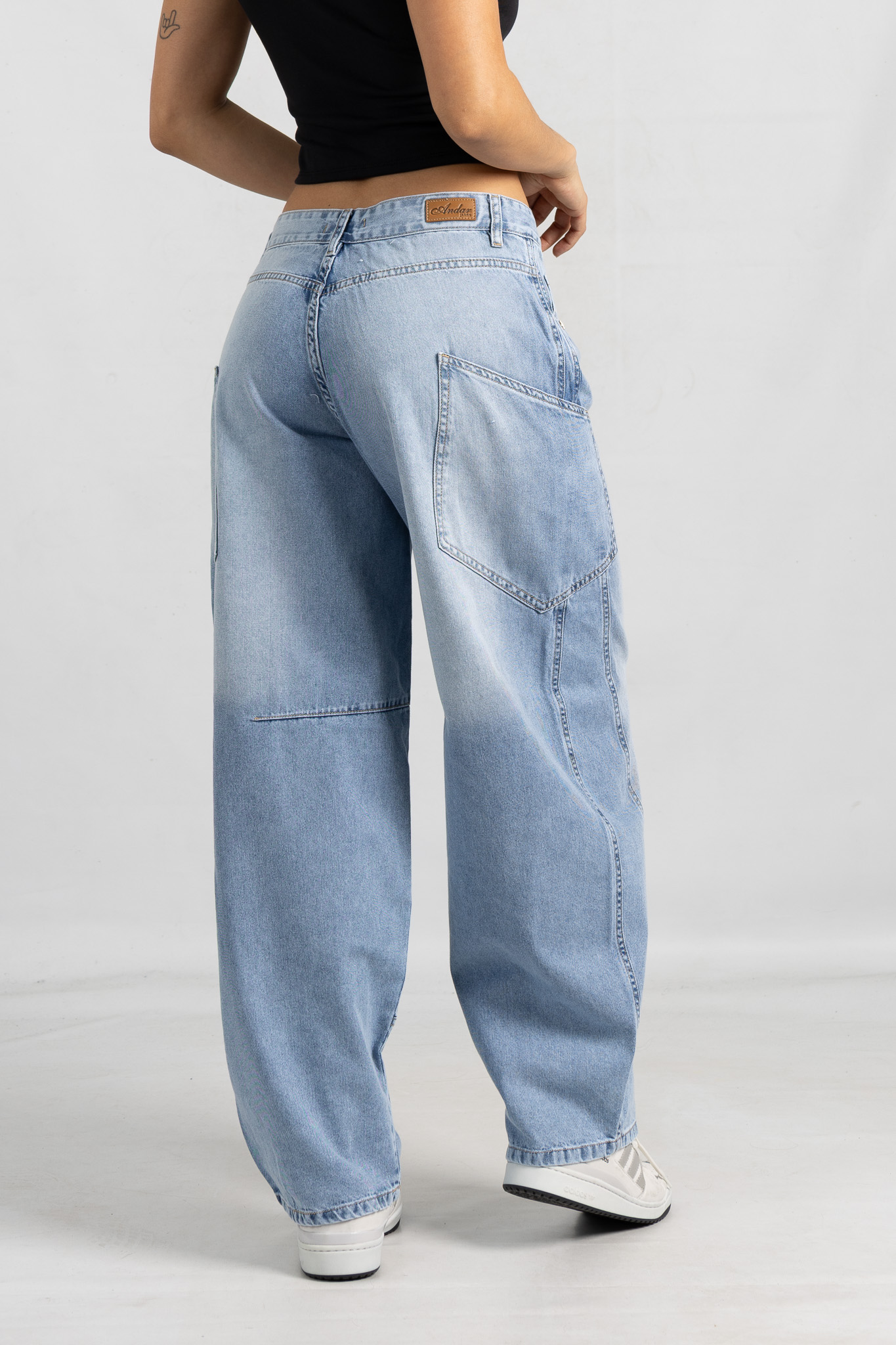 andar y versus jeans 21 de oct-041 Art. 872 | Baggy Nevado Bolsillo Asimetrico H/B