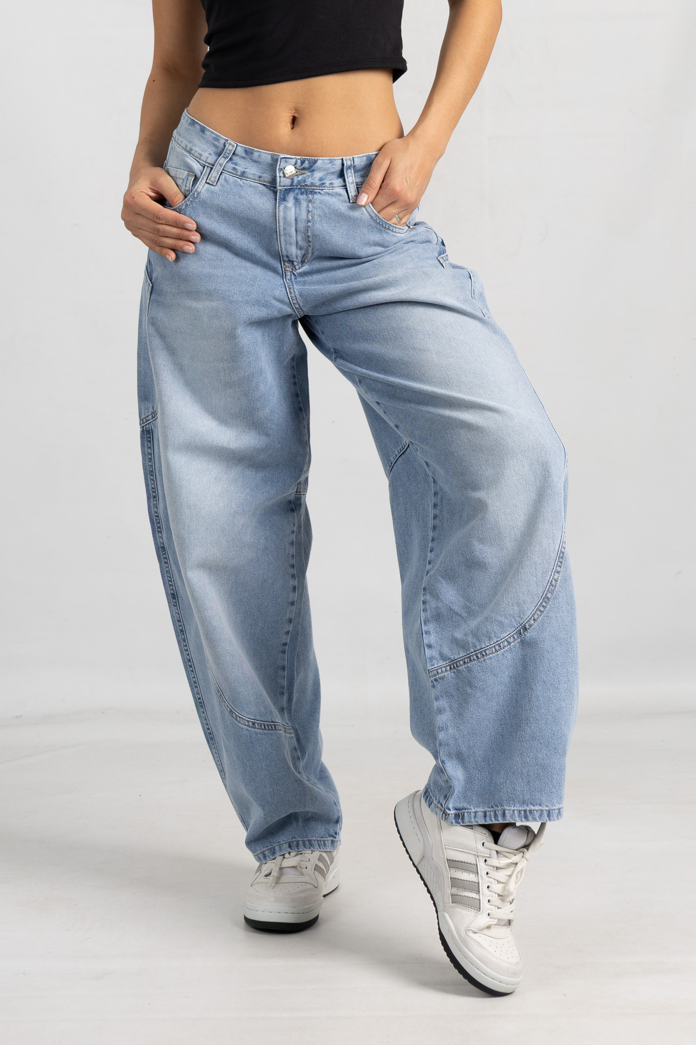 andar y versus jeans 21 de oct-043 Art. 872 | Baggy Nevado Bolsillo Asimetrico H/B