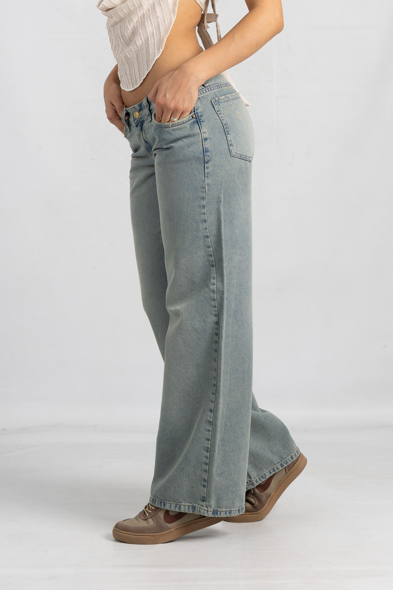 Art. 870 | Wide Leg Oxido Pulido Matizado