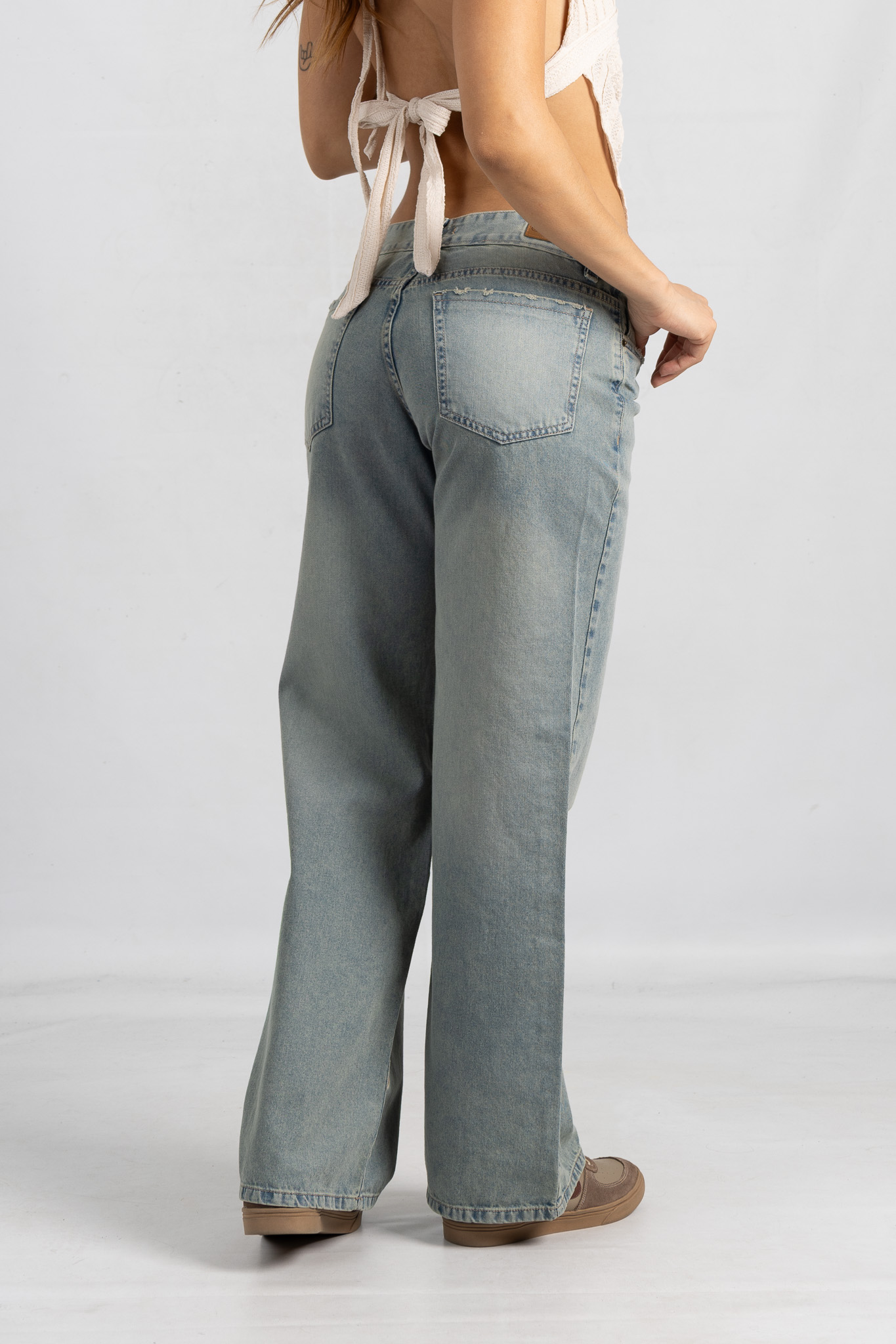 Art. 870 | Wide Leg Oxido Pulido Matizado