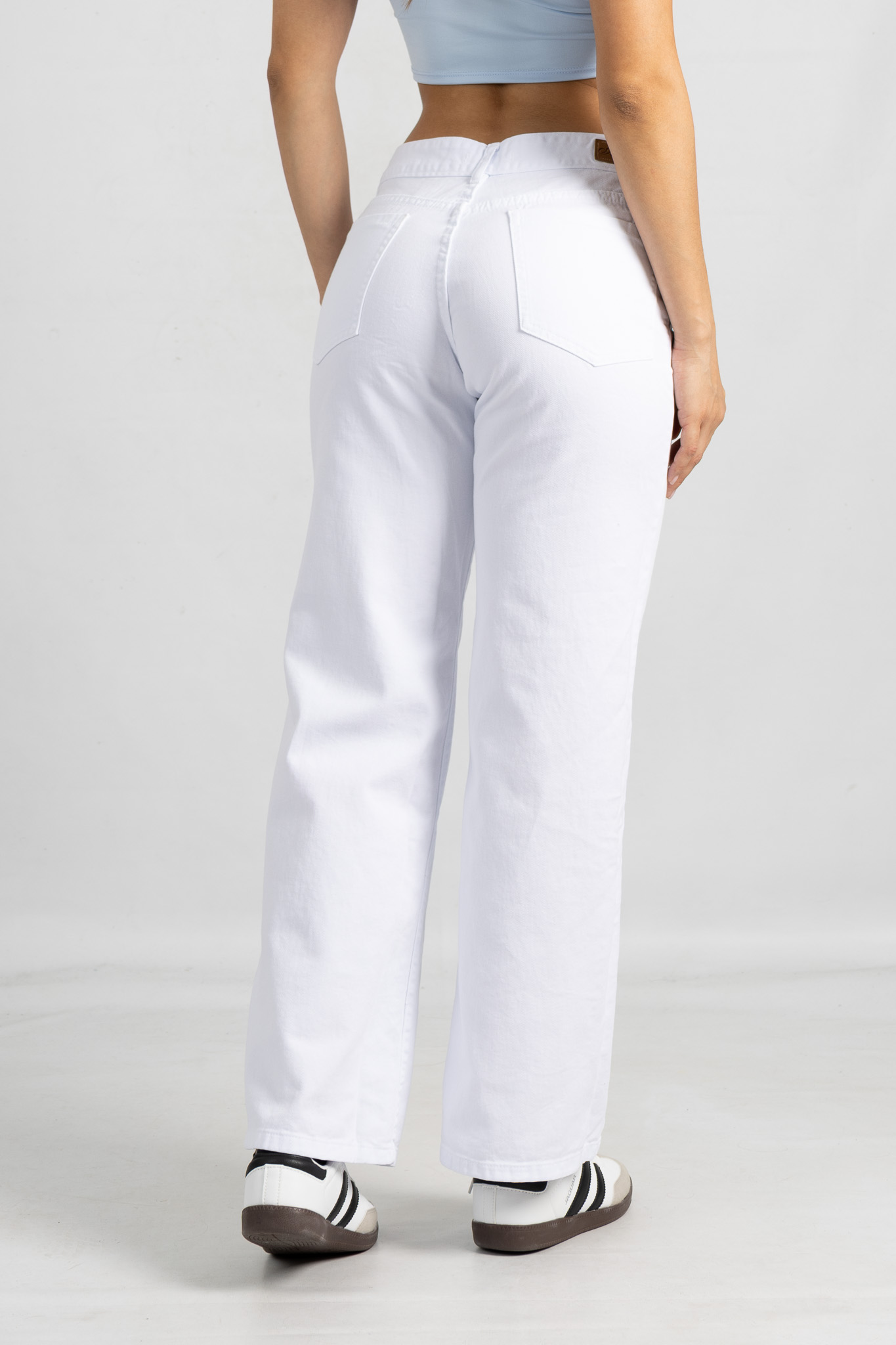 Art. 867 | Wide Leg Blanco Tiro Medio
