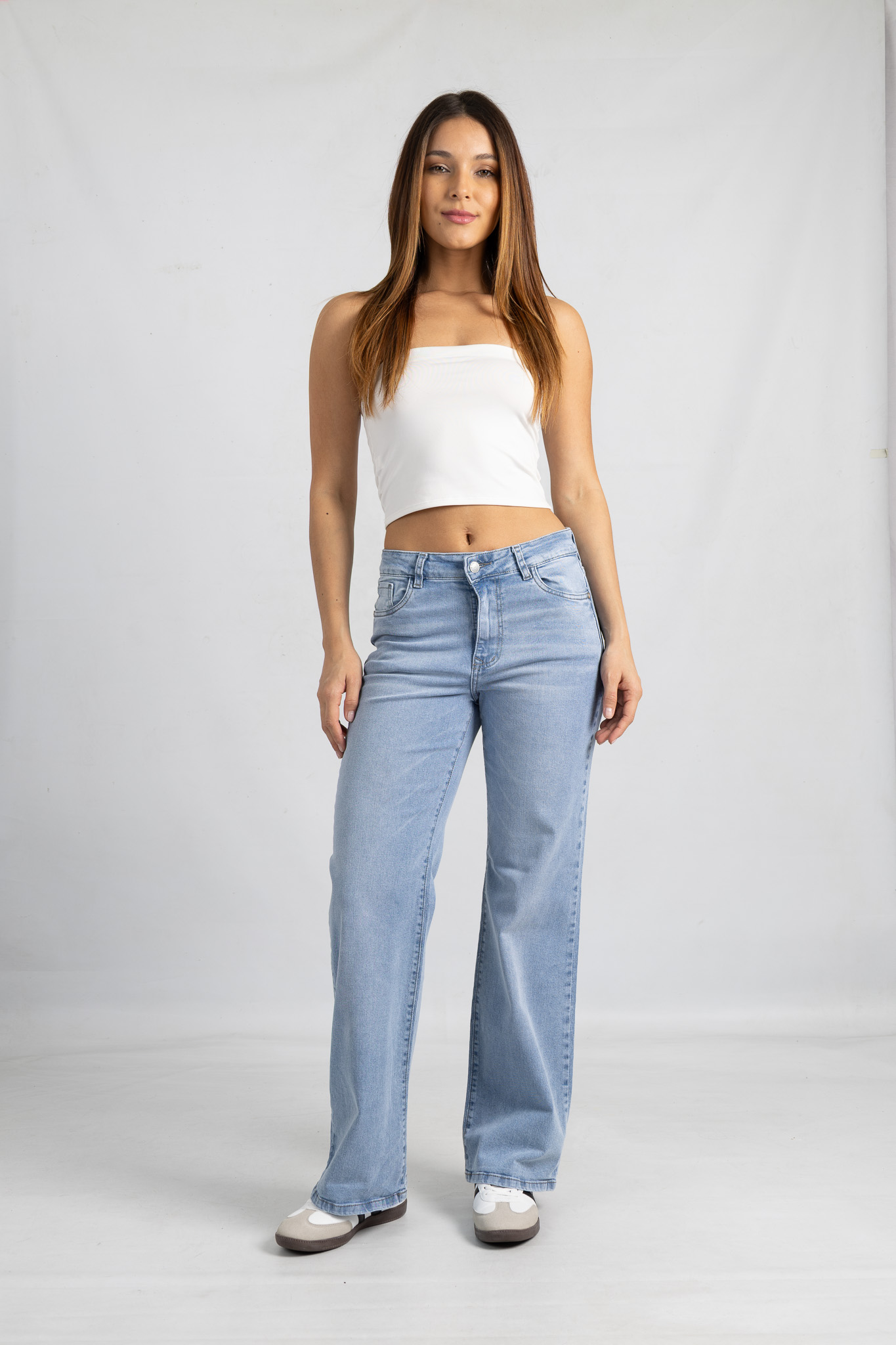 Art. 881 | Wide Leg Nevado Elastizado H/Gris