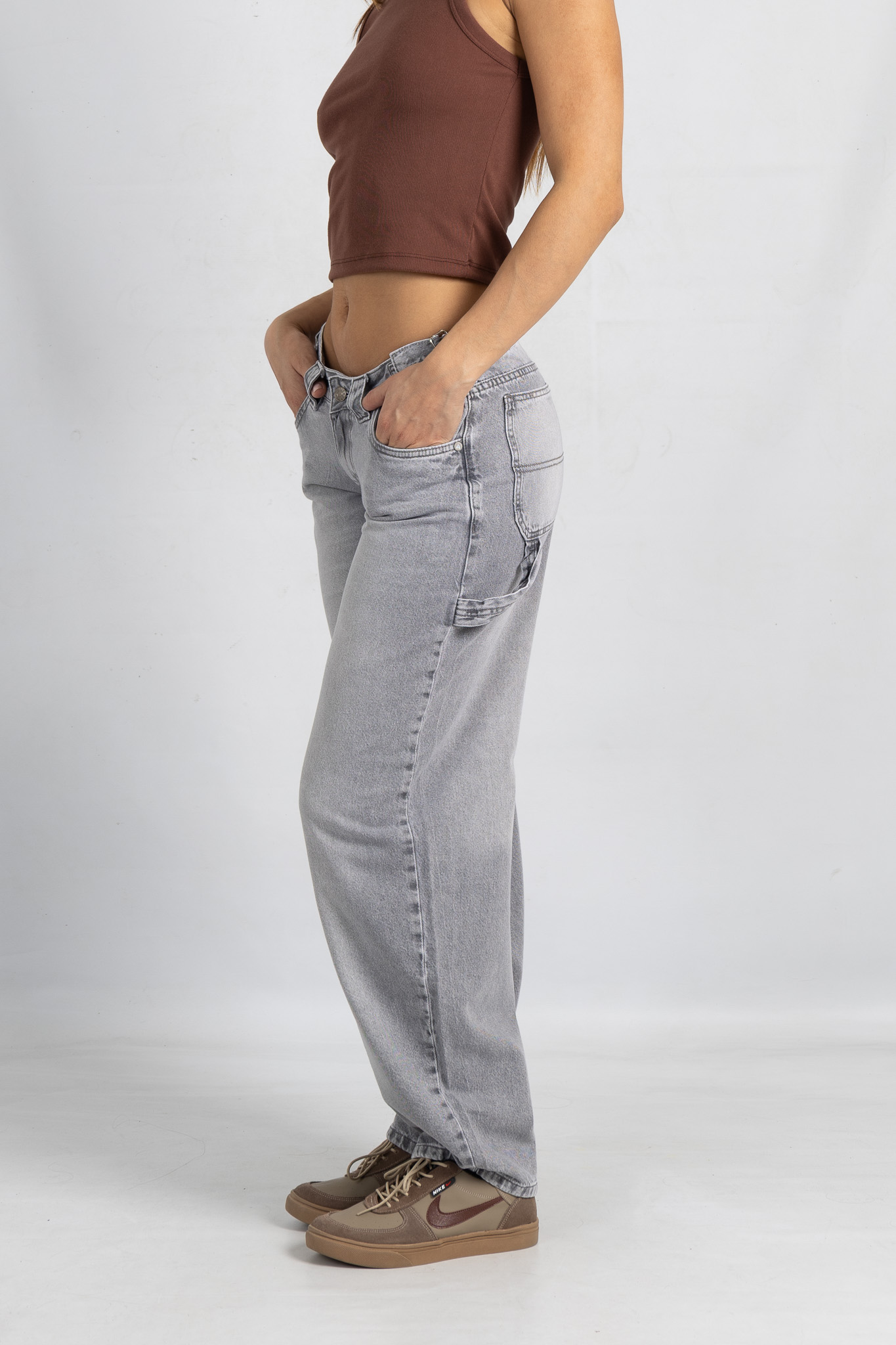 Art. 877 | Baggy Carpintero Gris Claro