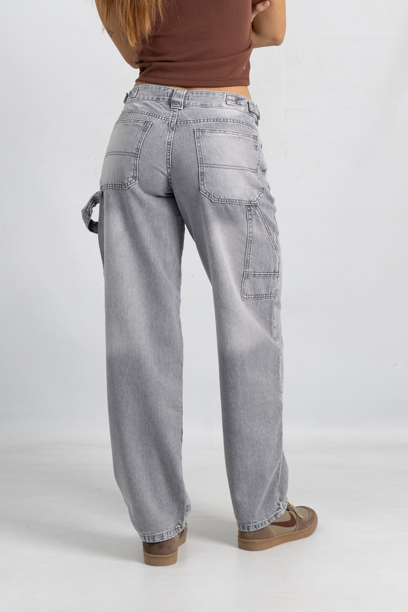 Art. 877 | Baggy Carpintero Gris Claro