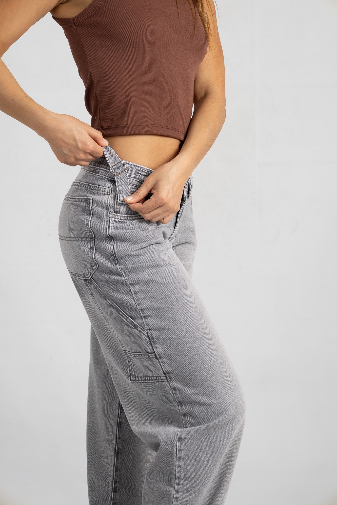 Art. 877 | Baggy Carpintero Gris Claro