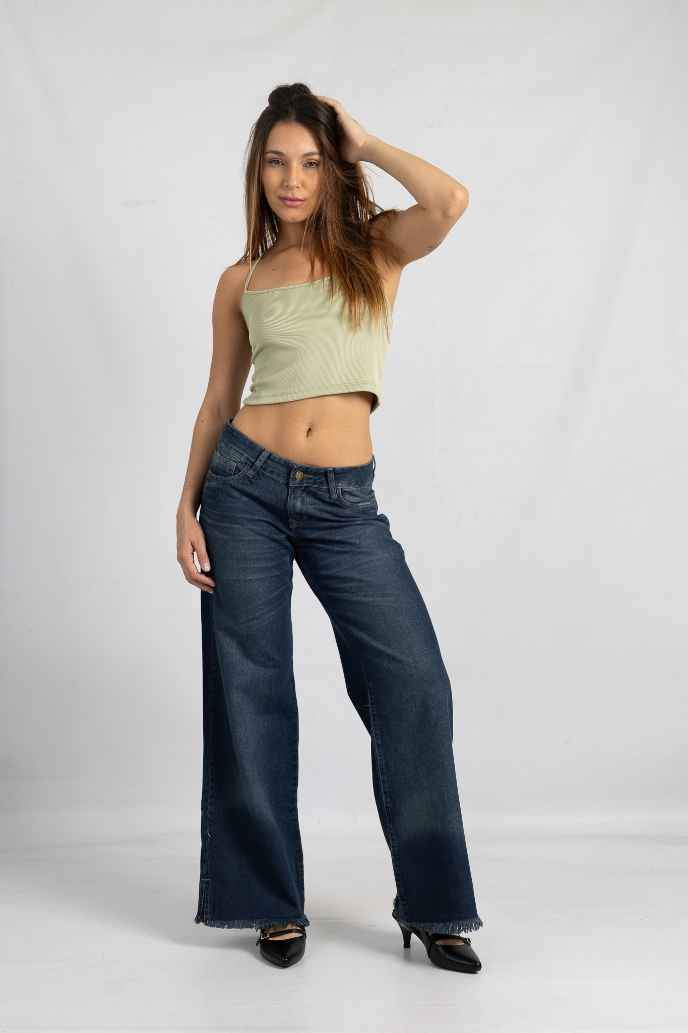 Art. 874 Art. 874 | Wide Leg Oxido Desflecado C/Abertura Vani