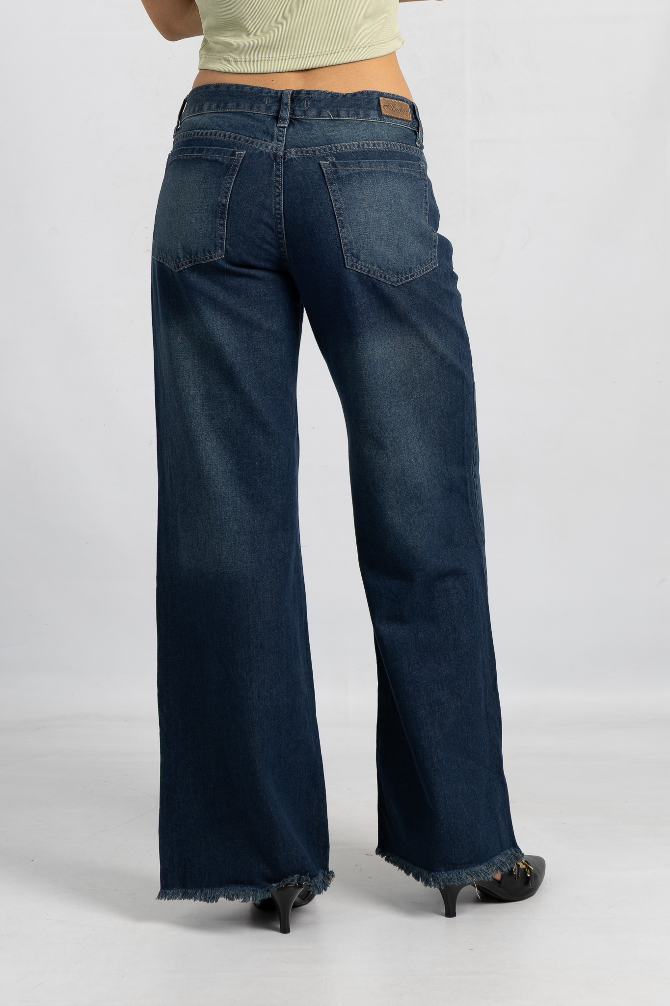 Art. 874 | Wide Leg Oxido Desflecado C/Abertura Vani