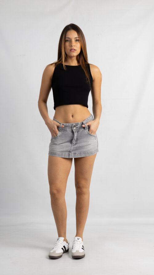 M-75 | Mini Gris 2 Botones Clasico