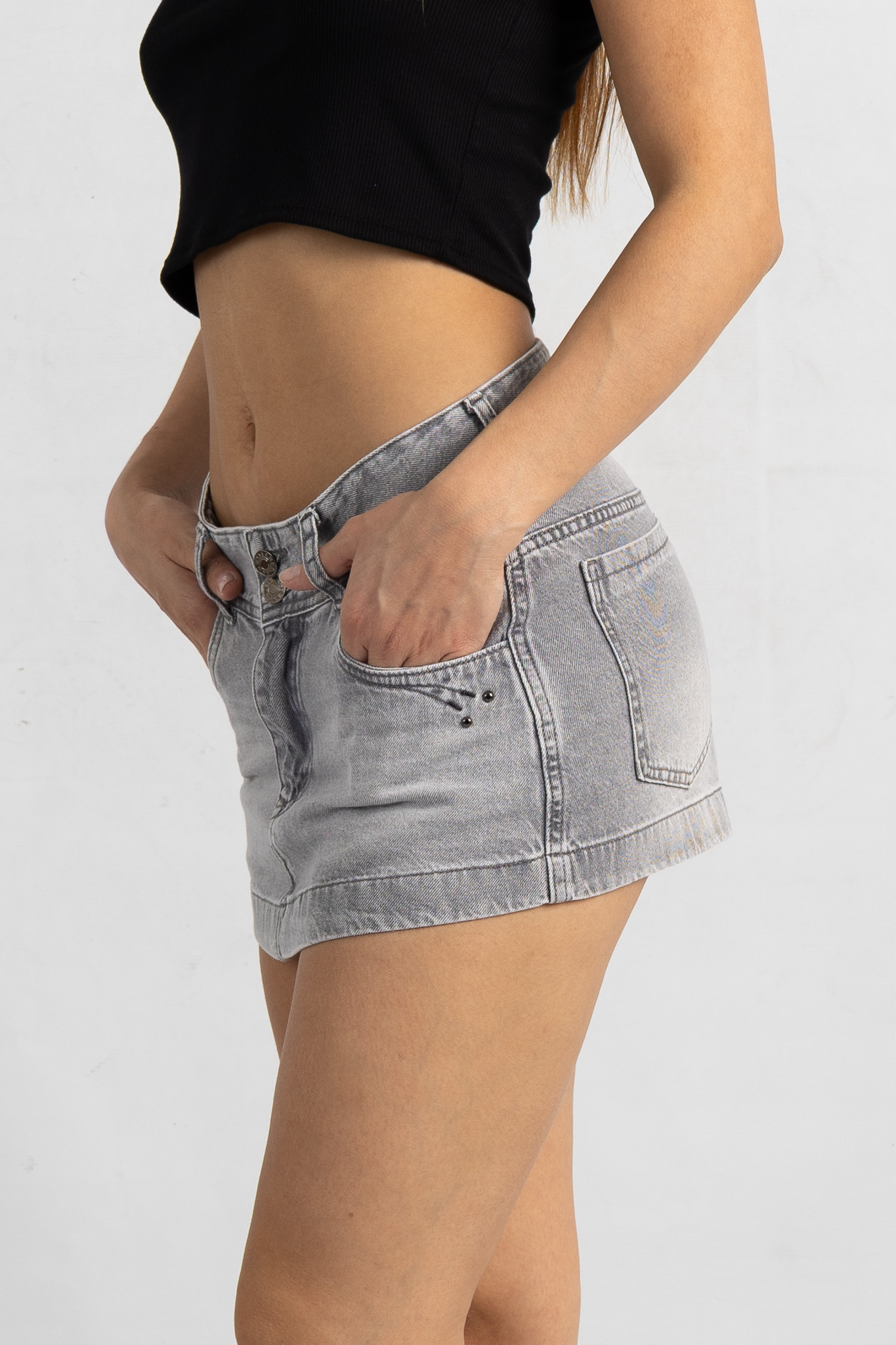 M-75 | Mini Gris 2 Botones Clasico