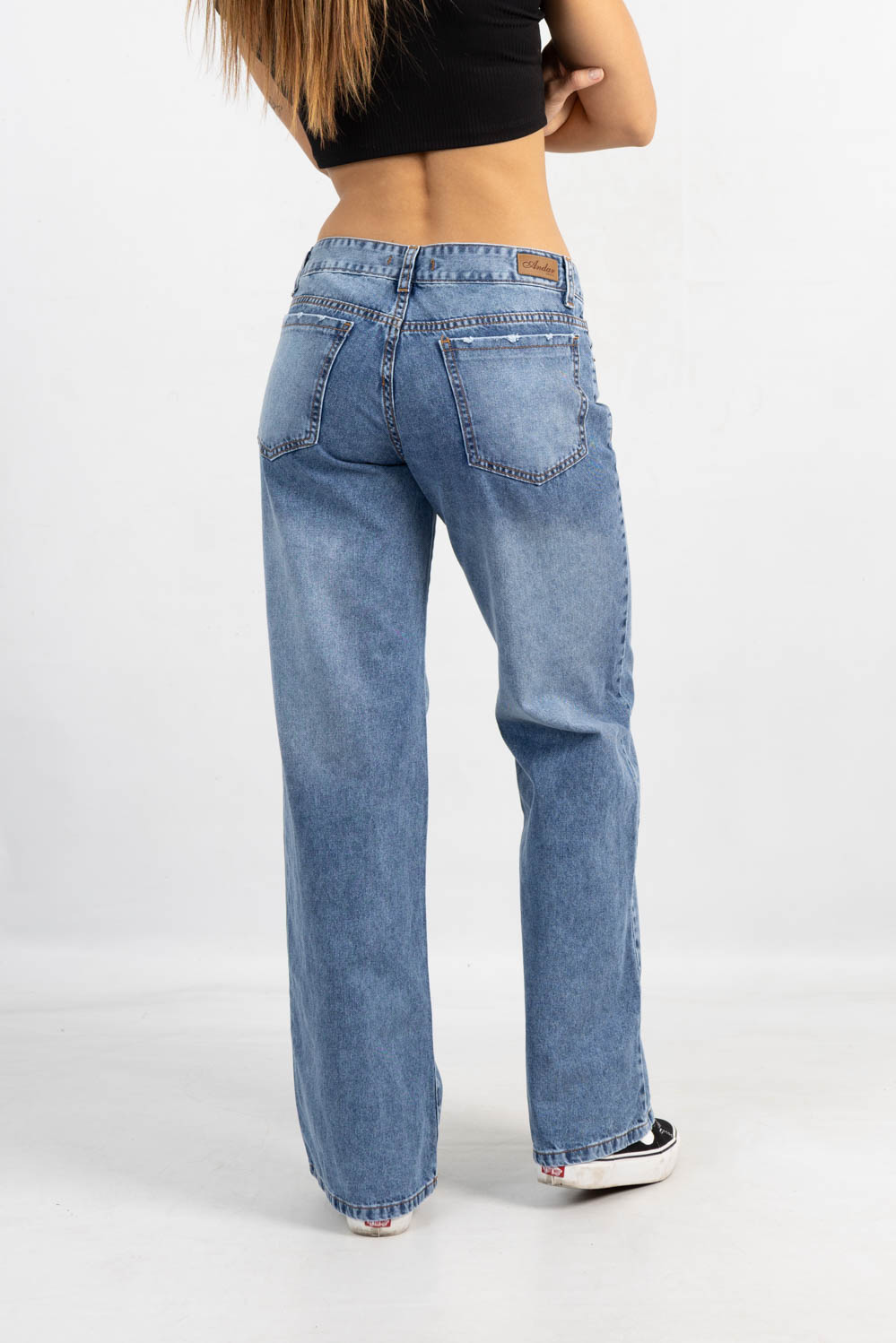 sin título (11 de 116) Art. 882 | Wide Leg Nevado Pulido Oscuro H/N